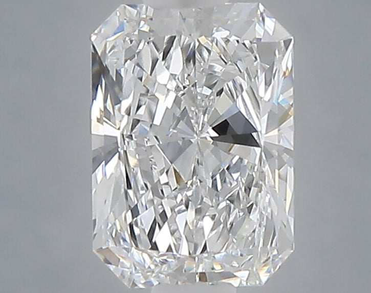 1.02 Carat Radiant Shaped, Excellent Cut, E Color, VVS2 Clarity, IGI Certified Lab Grown Diamond