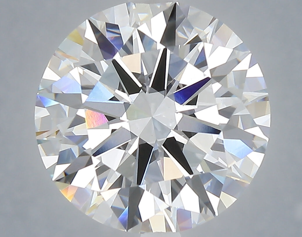 6.06 Carat Round Shaped, Ideal Cut, E Color, VVS2 Clarity, IGI Certified Lab Grown Diamond