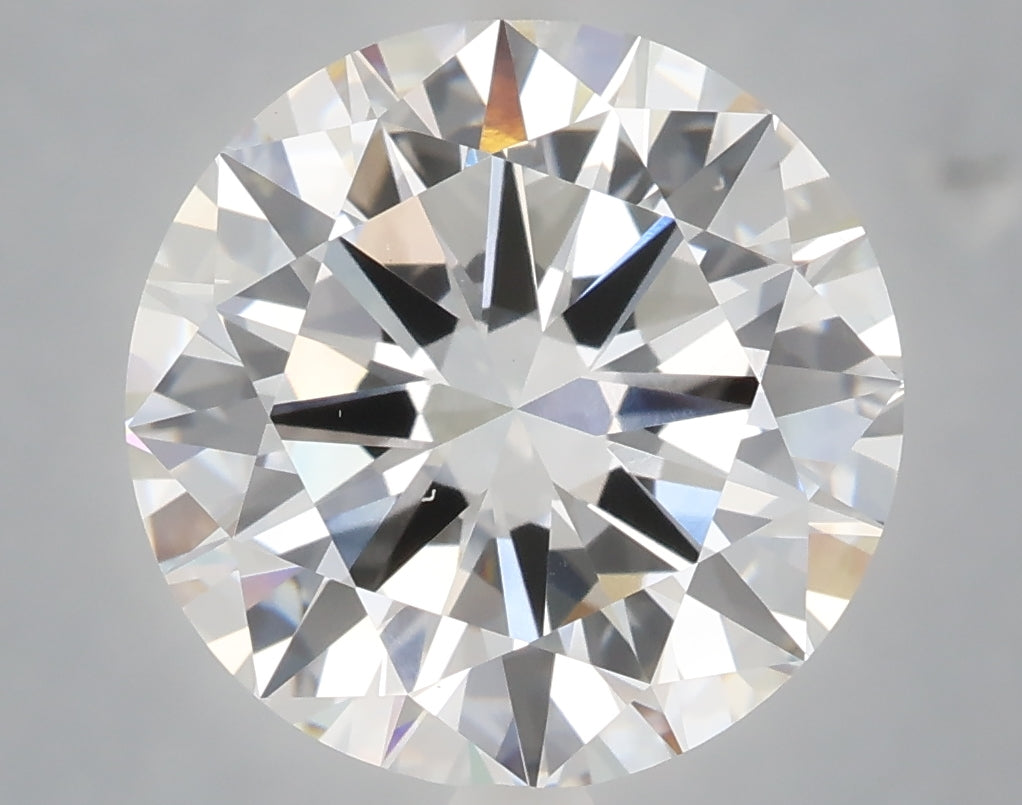 6.01 Carat Round Shaped, Excellent Cut, E Color, VS1 Clarity, IGI Certified Lab Grown Diamond