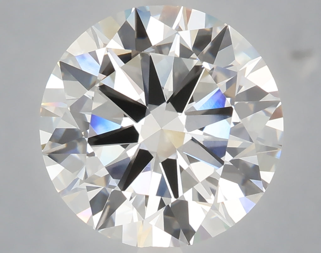 6.00 Carat Round Shaped, Excellent Cut, F Color, VVS2 Clarity, IGI Certified Lab Grown Diamond