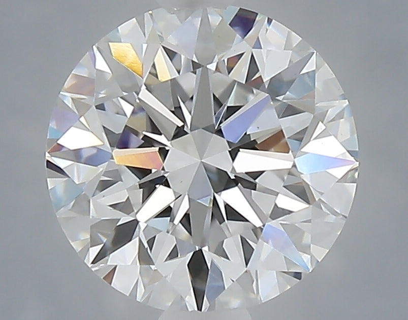 1.53 Carat Round Shaped, Excellent Cut, D Color, VS1 Clarity, IGI Certified Lab Grown Diamond