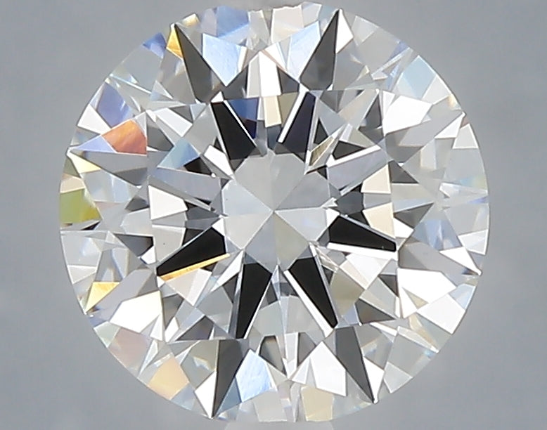 2.08 Carat Round Shaped, Excellent Cut, E Color, VVS2 Clarity, IGI Certified Lab Grown Diamond