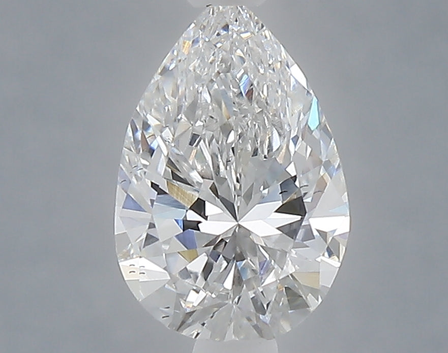 1.07 Carat Pear Shaped, Excellent Cut, D Color, VS1 Clarity, IGI Certified Lab Grown Diamond