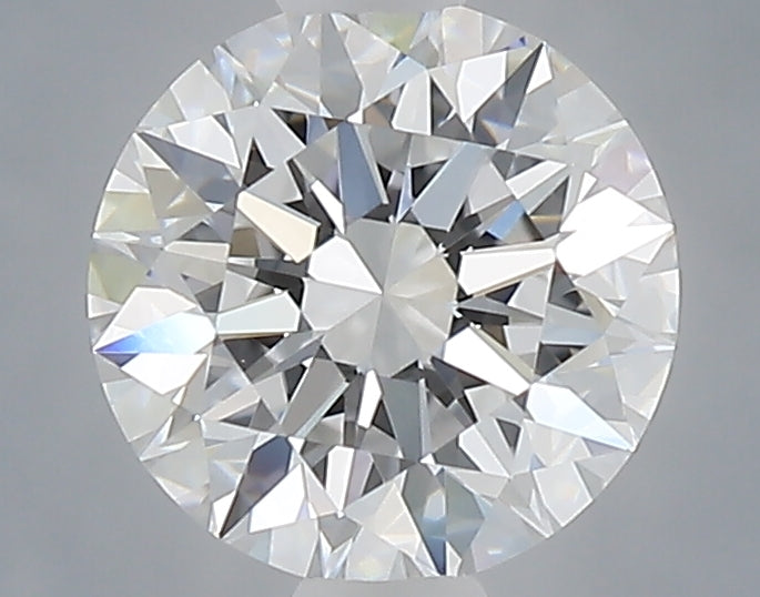 1.10 Carat Round Shaped, Excellent Cut, D Color, VVS2 Clarity, IGI Certified Lab Grown Diamond