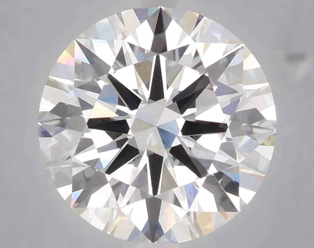 6.03 Carat Round Shaped, Ideal Cut, E Color, VVS2 Clarity, IGI Certified Lab Grown Diamond