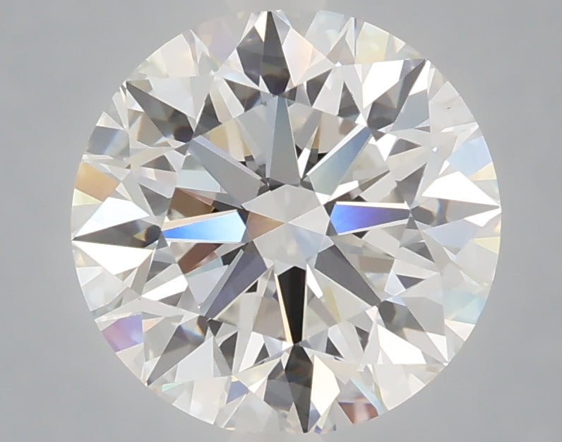 3.01 Carat Round Shaped, Excellent Cut, E Color, VS2 Clarity, IGI Certified Lab Grown Diamond