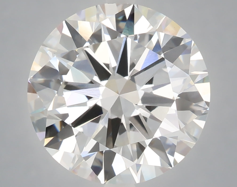 6.01 Carat Round Shaped, Excellent Cut, F Color, VS1 Clarity, IGI Certified Lab Grown Diamond