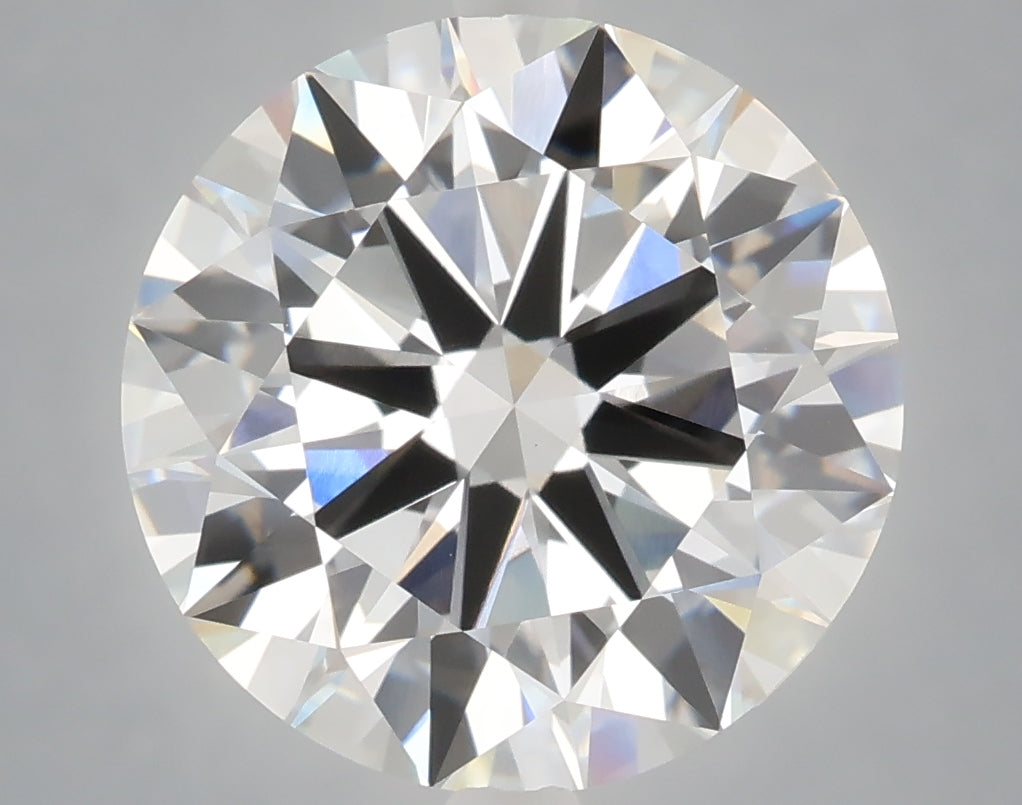 6.02 Carat Round Shaped, Excellent Cut, E Color, VVS2 Clarity, IGI Certified Lab Grown Diamond