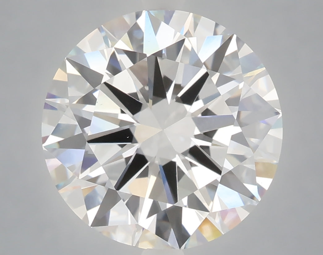 6.00 Carat Round Shaped, Excellent Cut, E Color, VS1 Clarity, IGI Certified Lab Grown Diamond