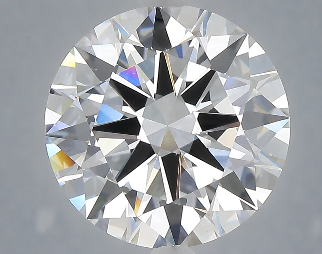 6.00 Carat Round Shaped, Excellent Cut, E Color, VS1 Clarity, IGI Certified Lab Grown Diamond
