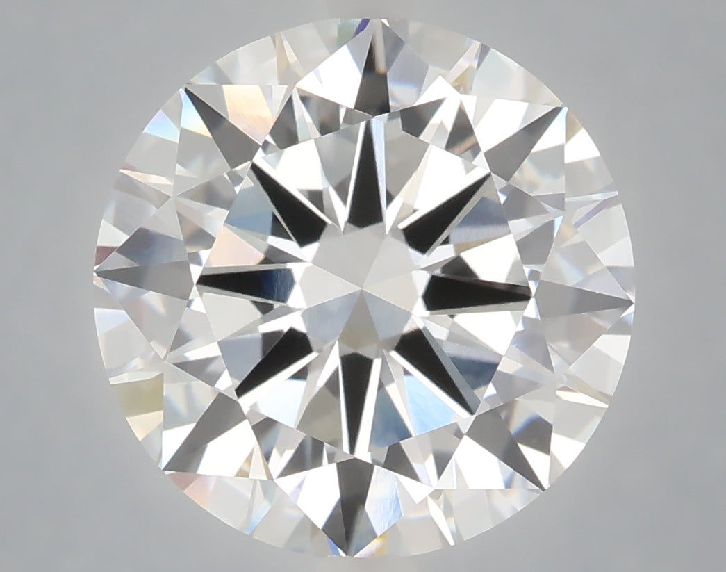 6.00 Carat Round Shaped, Excellent Cut, E Color, VVS2 Clarity, IGI Certified Lab Grown Diamond