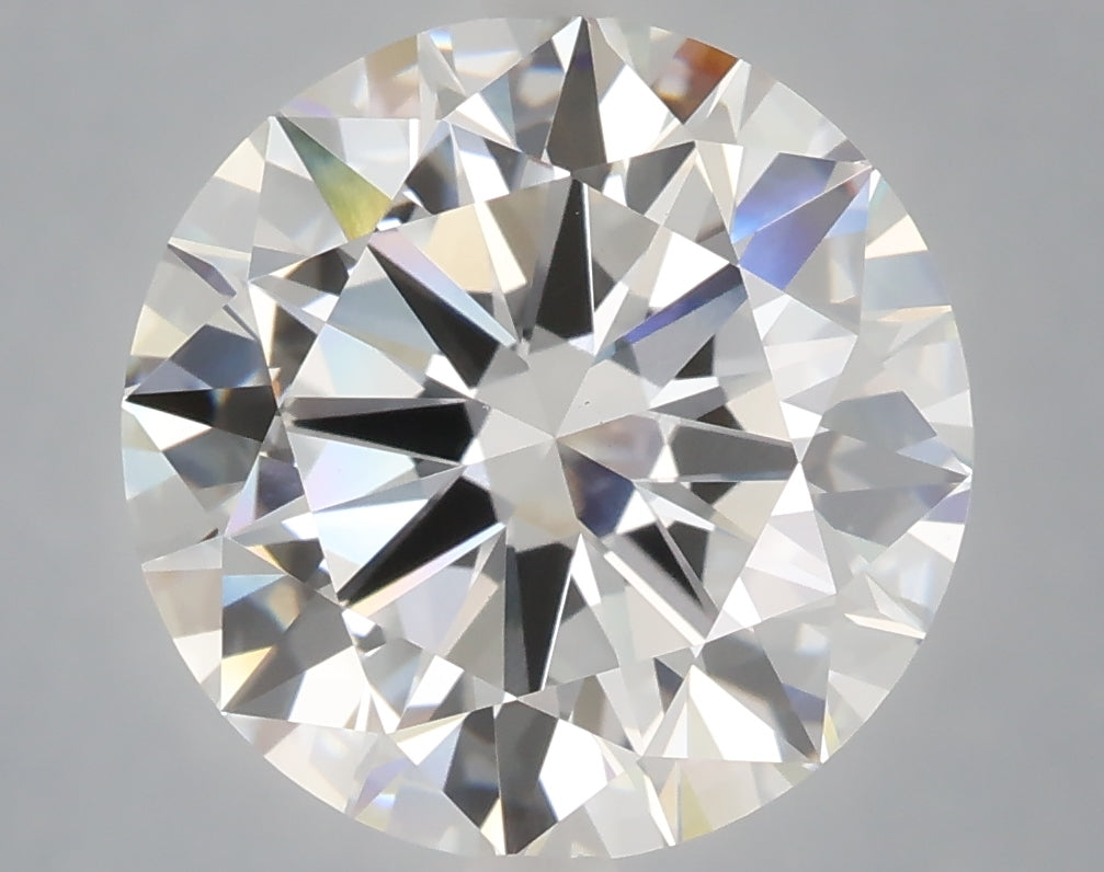 6.03 Carat Round Shaped, Excellent Cut, E Color, VS1 Clarity, IGI Certified Lab Grown Diamond
