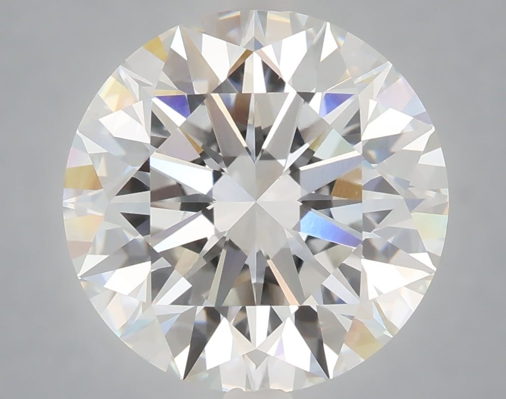 6.10 Carat Round Shaped, Ideal Cut, E Color, VVS2 Clarity, IGI Certified Lab Grown Diamond