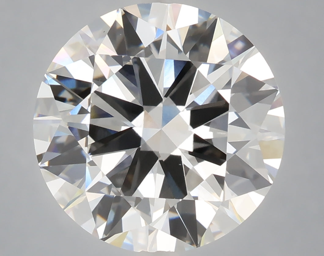 7.01 Carat Round Shaped, Excellent Cut, F Color, VS1 Clarity, IGI Certified Lab Grown Diamond