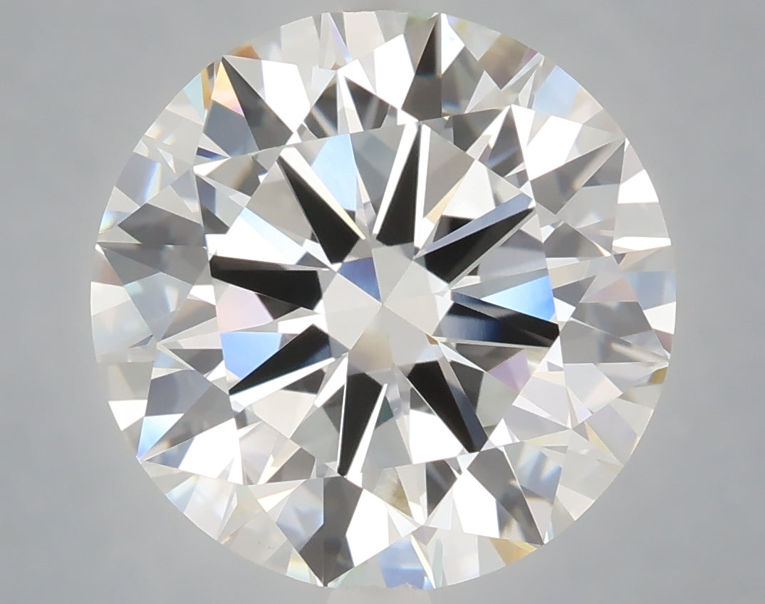 7.01 Carat Round Shaped, Excellent Cut, F Color, VVS2 Clarity, IGI Certified Lab Grown Diamond