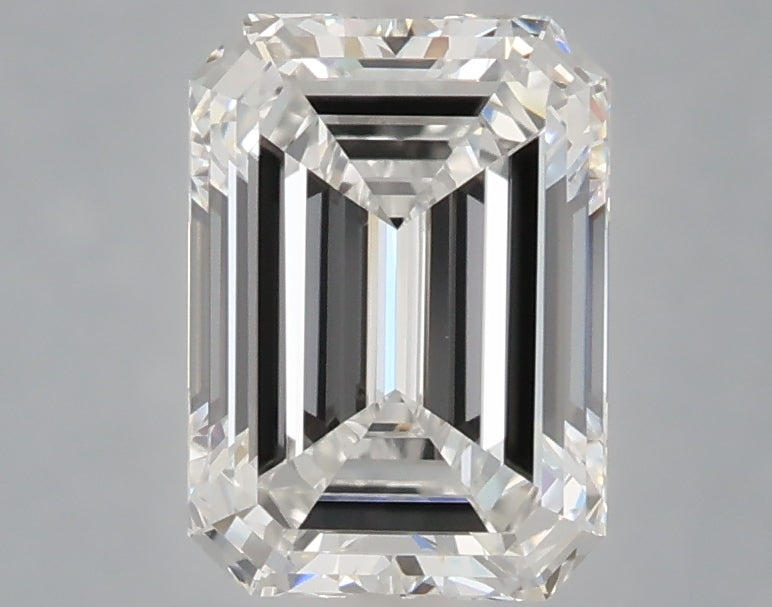 2.10 Carat Emerald Shaped, Excellent Cut, E Color, VVS2 Clarity, IGI Certified Lab Grown Diamond