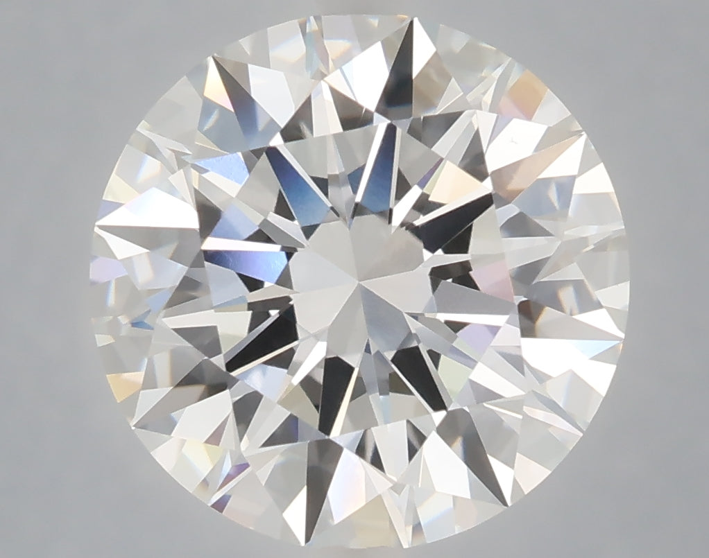6.05 Carat Round Shaped, Excellent Cut, E Color, VVS2 Clarity, IGI Certified Lab Grown Diamond