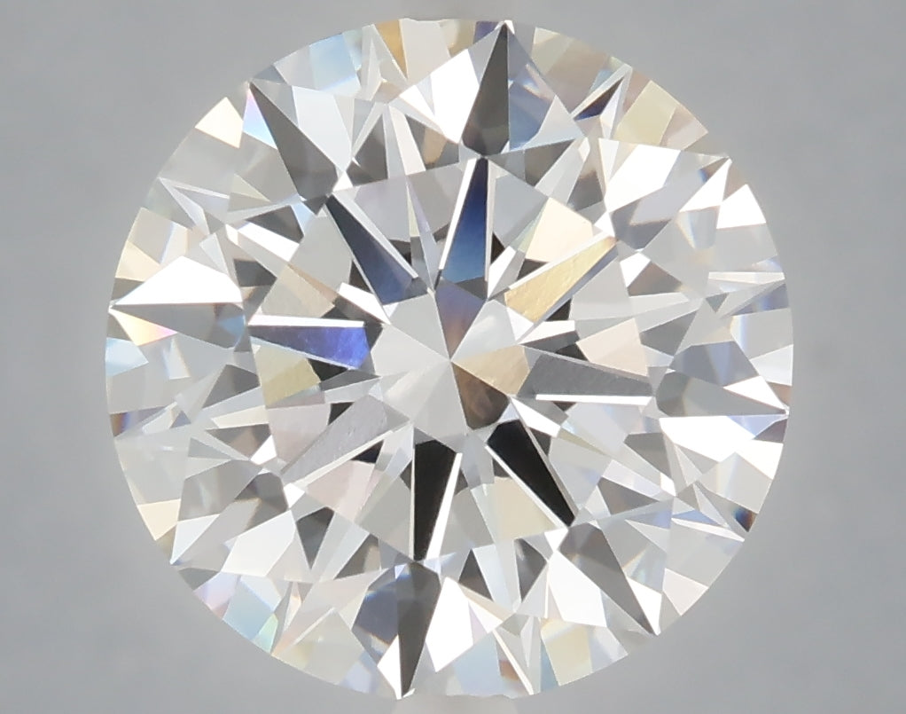 6.07 Carat Round Shaped, Ideal Cut, E Color, VVS2 Clarity, IGI Certified Lab Grown Diamond