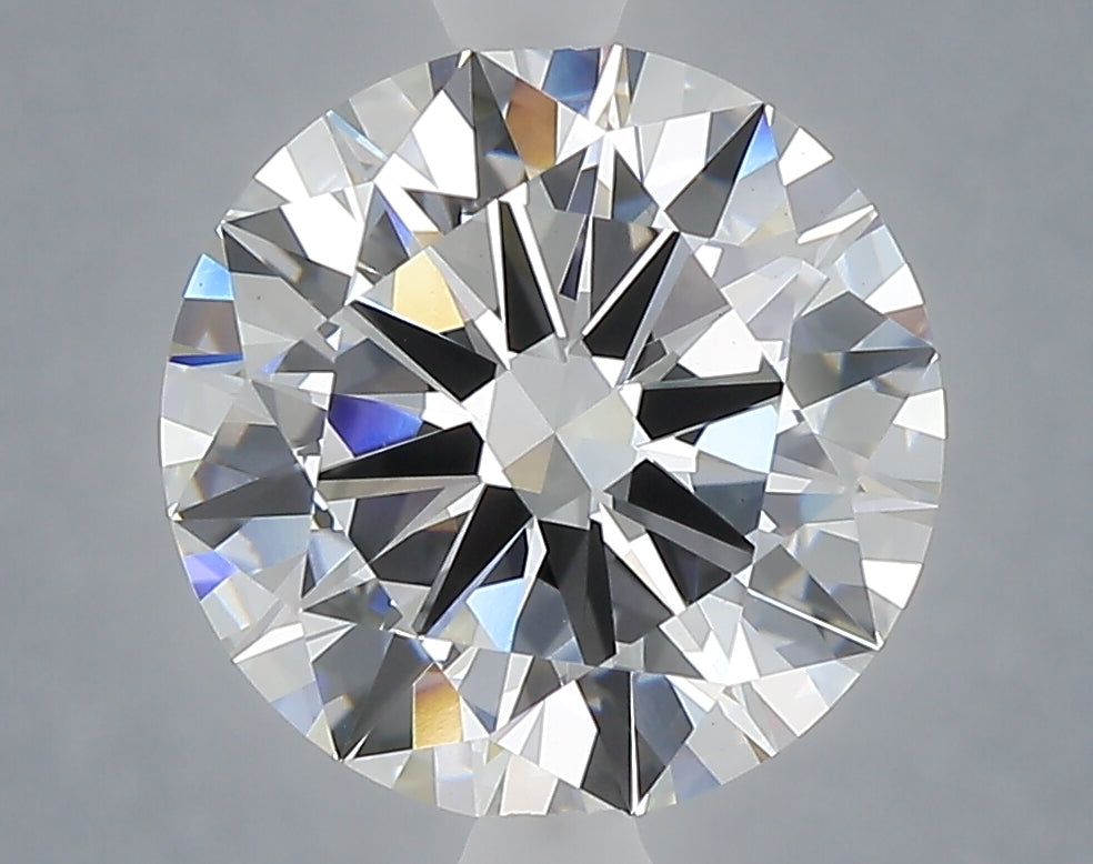 4.00 Carat Round Shaped, Excellent Cut, E Color, VS1 Clarity, IGI Certified Lab Grown Diamond