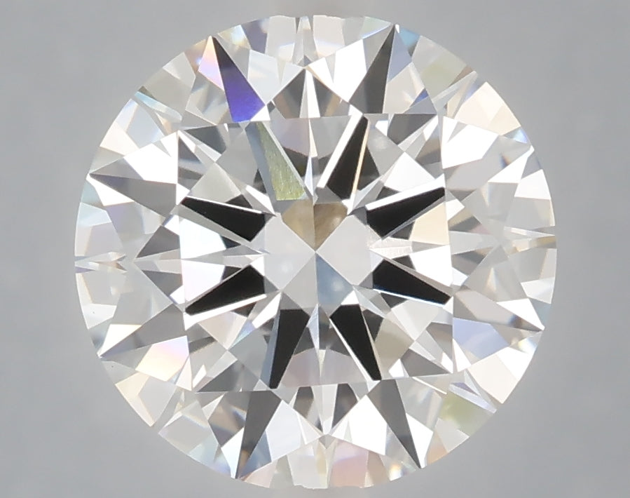 4.06 Carat Round Shaped, Excellent Cut, D Color, VVS2 Clarity, IGI Certified Lab Grown Diamond