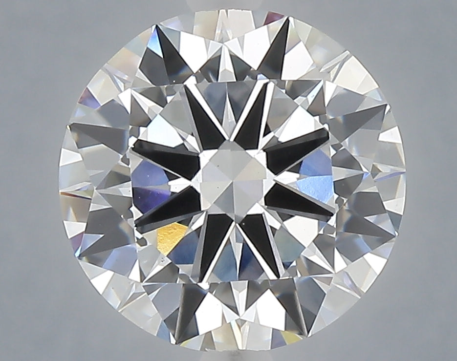 4.02 Carat Round Shaped, Excellent Cut, E Color, VS1 Clarity, IGI Certified Lab Grown Diamond