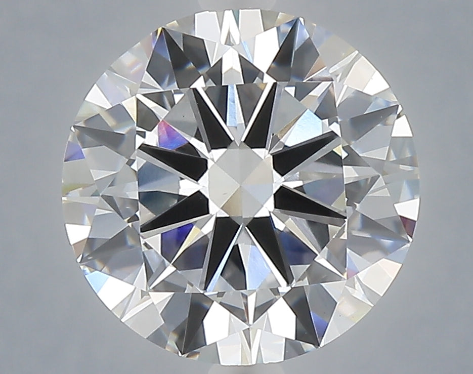 4.00 Carat Round Shaped, Excellent Cut, E Color, VS1 Clarity, IGI Certified Lab Grown Diamond