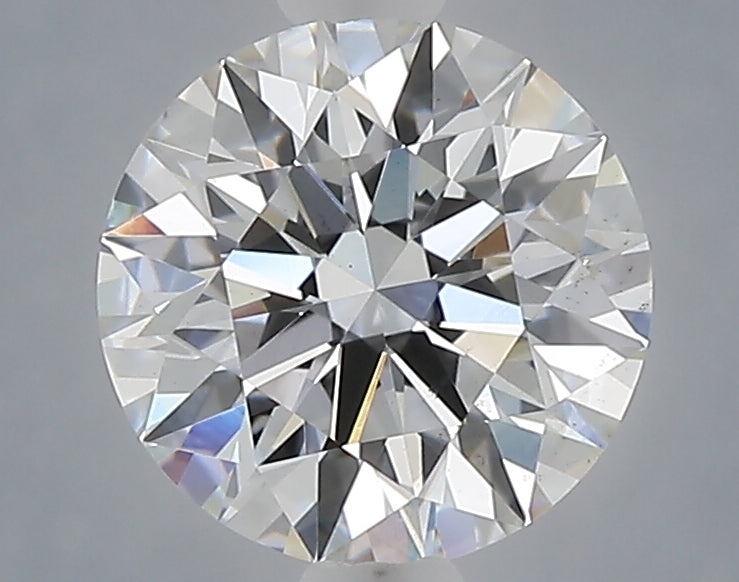 1.55 Carat Round Shaped, Excellent Cut, E Color, VS2 Clarity, IGI Certified Lab Grown Diamond