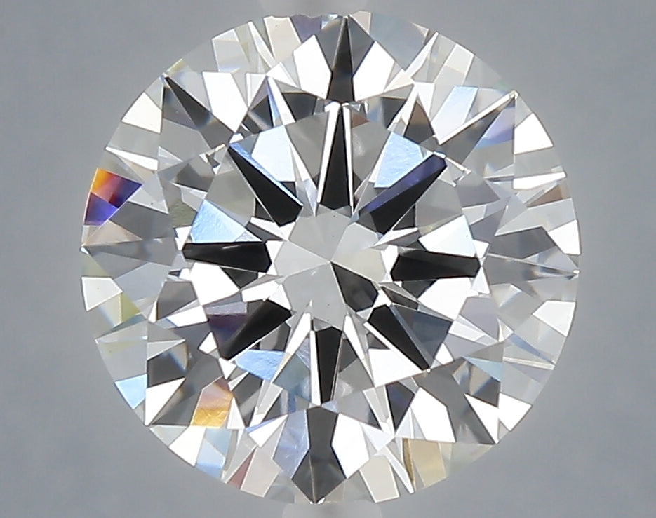 4.01 Carat Round Shaped, Excellent Cut, E Color, VVS2 Clarity, IGI Certified Lab Grown Diamond