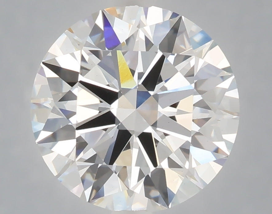 4.03 Carat Round Shaped, Excellent Cut, E Color, VS1 Clarity, IGI Certified Lab Grown Diamond