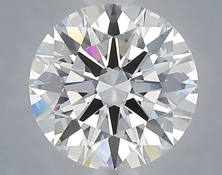 1.58 Carat Round Shaped, Ideal Cut, D Color, VVS2 Clarity, IGI Certified Lab Grown Diamond