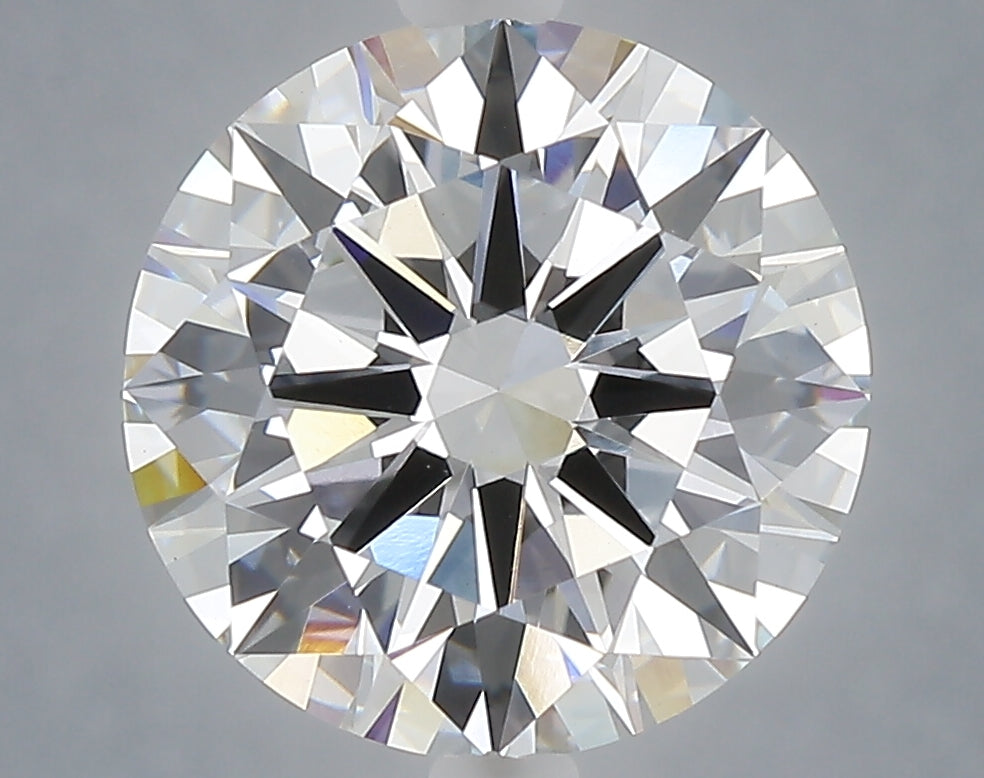 4.00 Carat Round Shaped, Excellent Cut, E Color, VS1 Clarity, IGI Certified Lab Grown Diamond