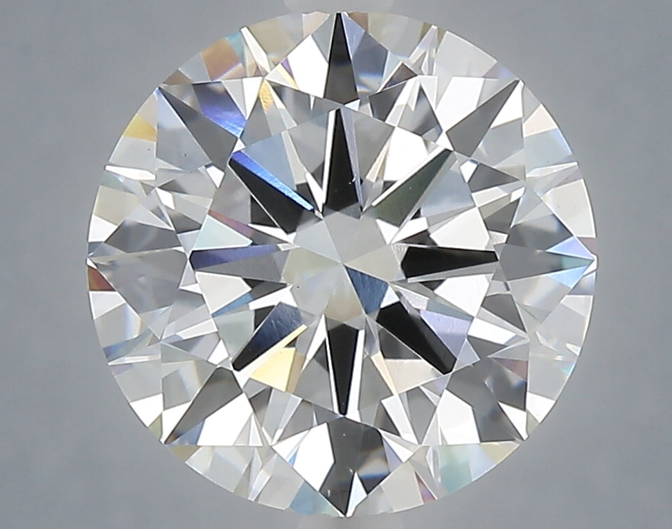 4.00 Carat Round Shaped, Excellent Cut, E Color, VS1 Clarity, IGI Certified Lab Grown Diamond