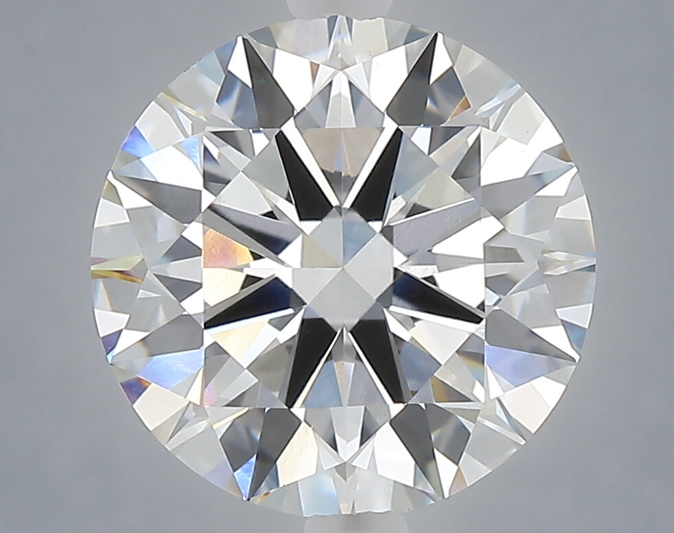4.03 Carat Round Shaped, Ideal Cut, F Color, VS1 Clarity, IGI Certified Lab Grown Diamond