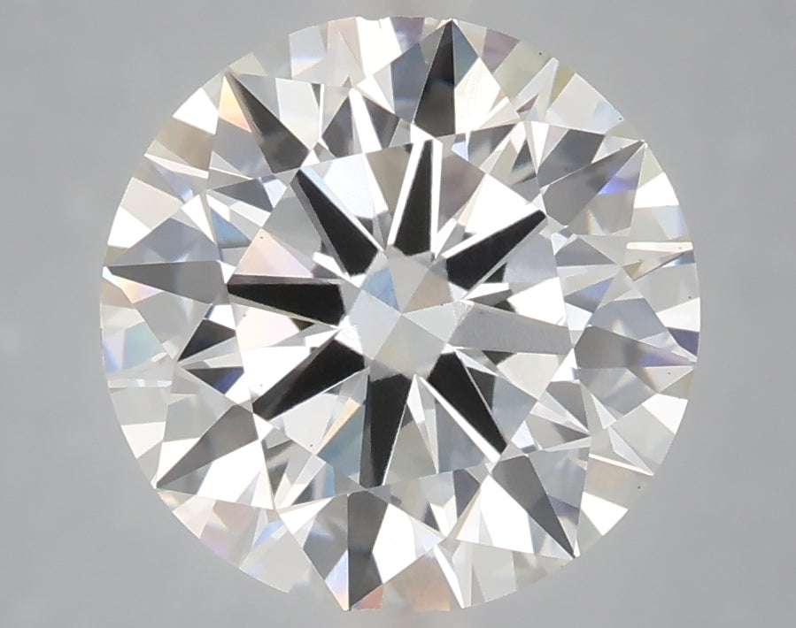 4.00 Carat Round Shaped, Excellent Cut, E Color, VS1 Clarity, IGI Certified Lab Grown Diamond