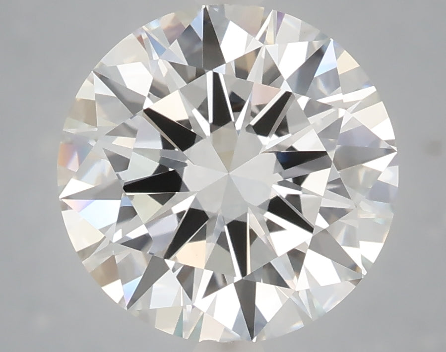 4.02 Carat Round Shaped, Excellent Cut, E Color, VVS2 Clarity, IGI Certified Lab Grown Diamond
