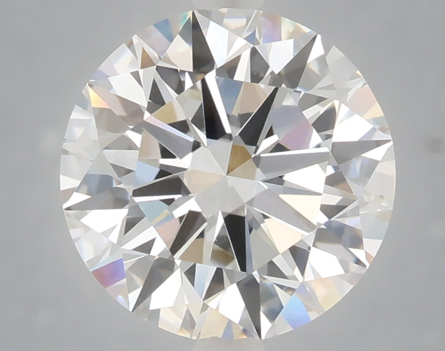 4.04 Carat Round Shaped, Excellent Cut, E Color, VVS2 Clarity, IGI Certified Lab Grown Diamond