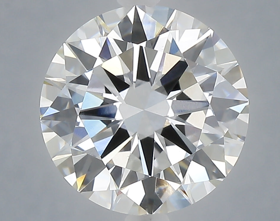 4.00 Carat Round Shaped, Excellent Cut, E Color, VS1 Clarity, IGI Certified Lab Grown Diamond