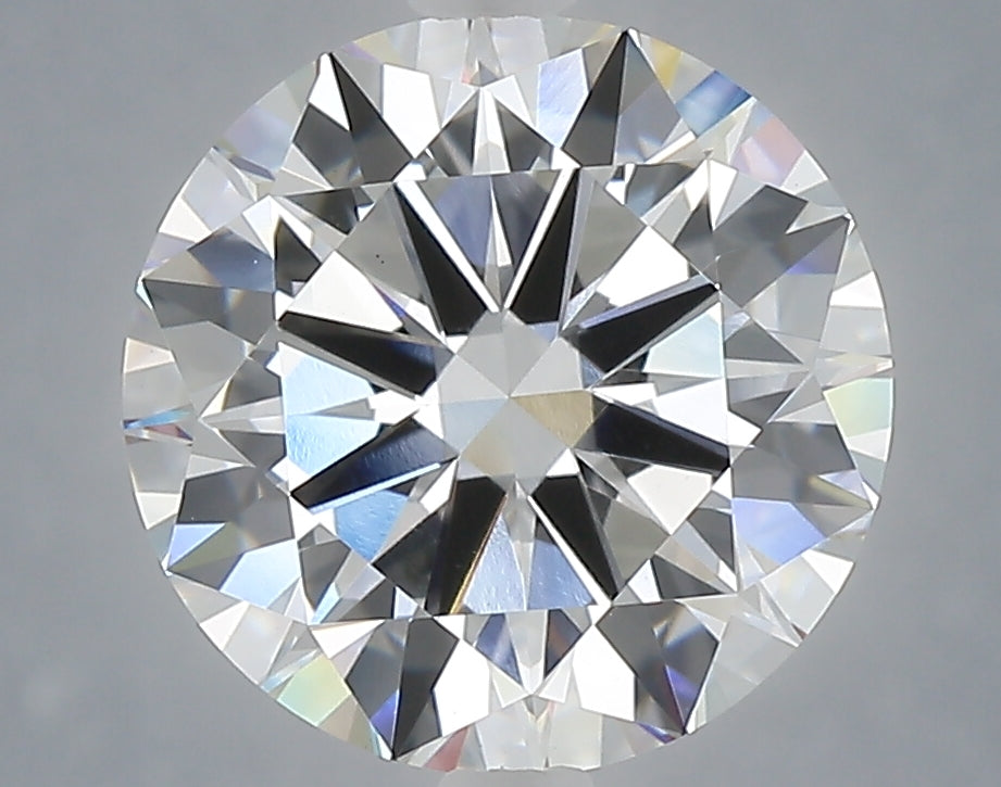 4.02 Carat Round Shaped, Excellent Cut, F Color, VS1 Clarity, IGI Certified Lab Grown Diamond
