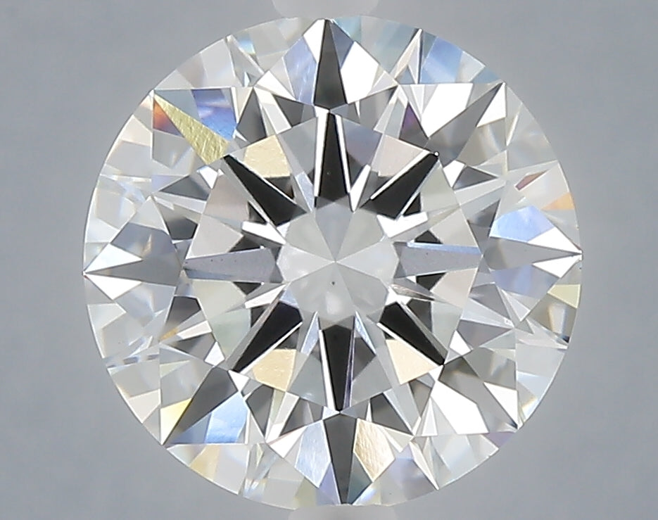 4.00 Carat Round Shaped, Ideal Cut, E Color, VS1 Clarity, IGI Certified Lab Grown Diamond