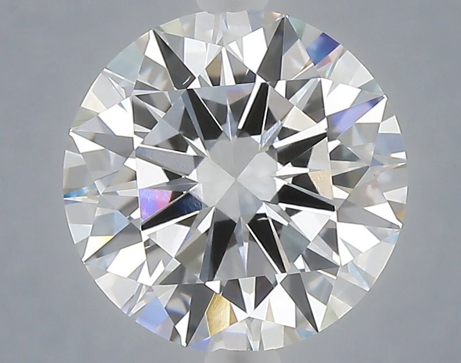 4.00 Carat Round Shaped, Excellent Cut, E Color, VS1 Clarity, IGI Certified Lab Grown Diamond