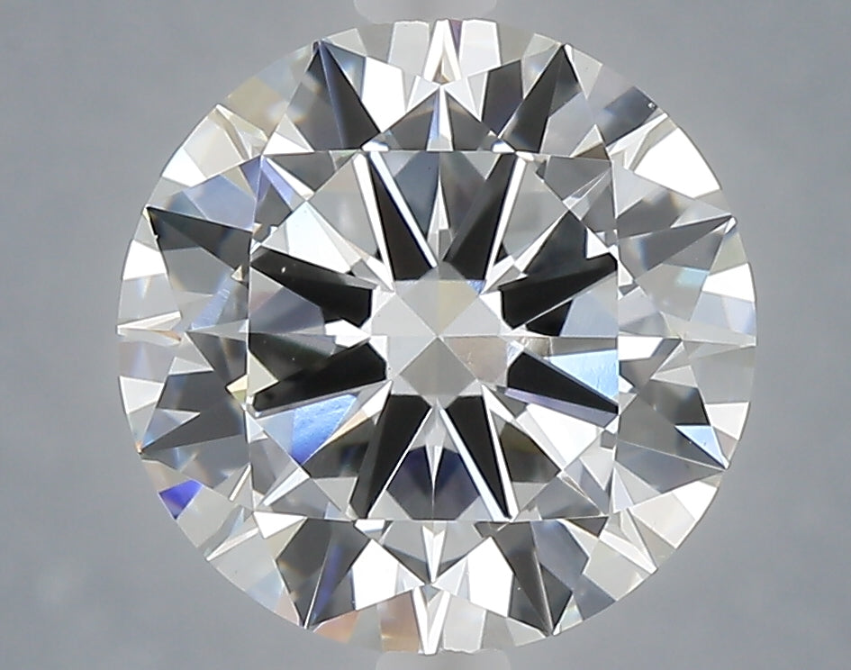 4.01 Carat Round Shaped, Excellent Cut, E Color, VS1 Clarity, IGI Certified Lab Grown Diamond