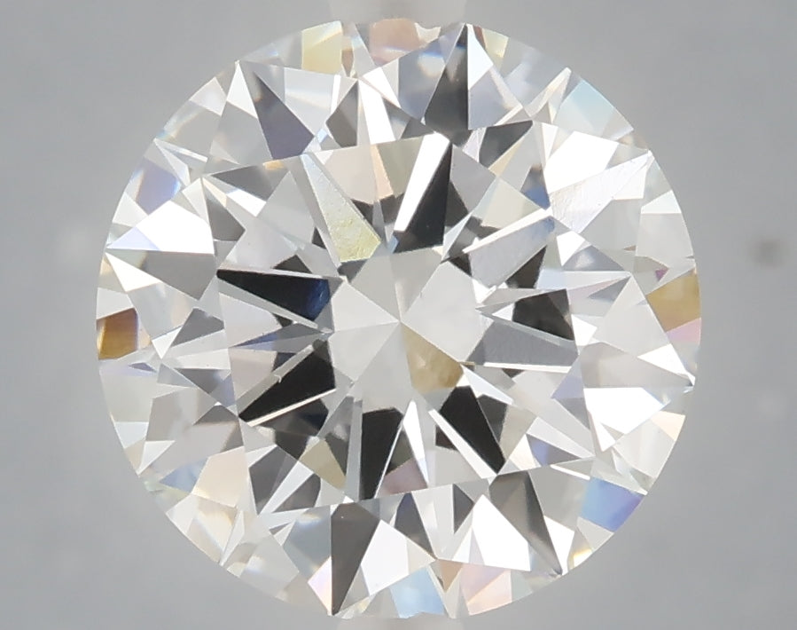 4.02 Carat Round Shaped, Excellent Cut, F Color, VS1 Clarity, IGI Certified Lab Grown Diamond