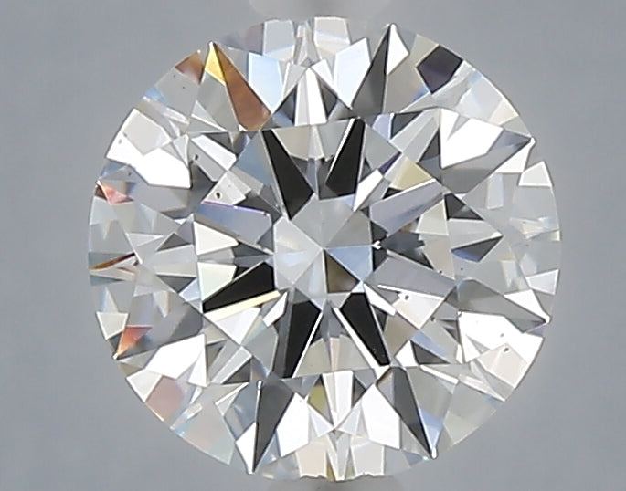 1.54 Carat Round Shaped, Ideal Cut, D Color, VS2 Clarity, IGI Certified Lab Grown Diamond