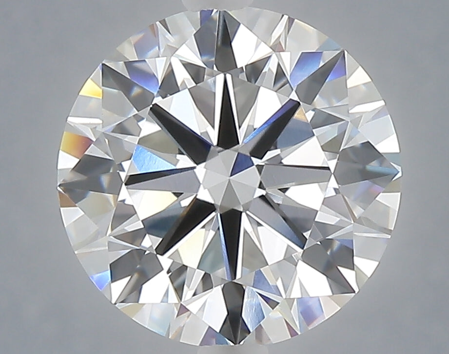 4.01 Carat Round Shaped, Excellent Cut, E Color, VVS2 Clarity, IGI Certified Lab Grown Diamond