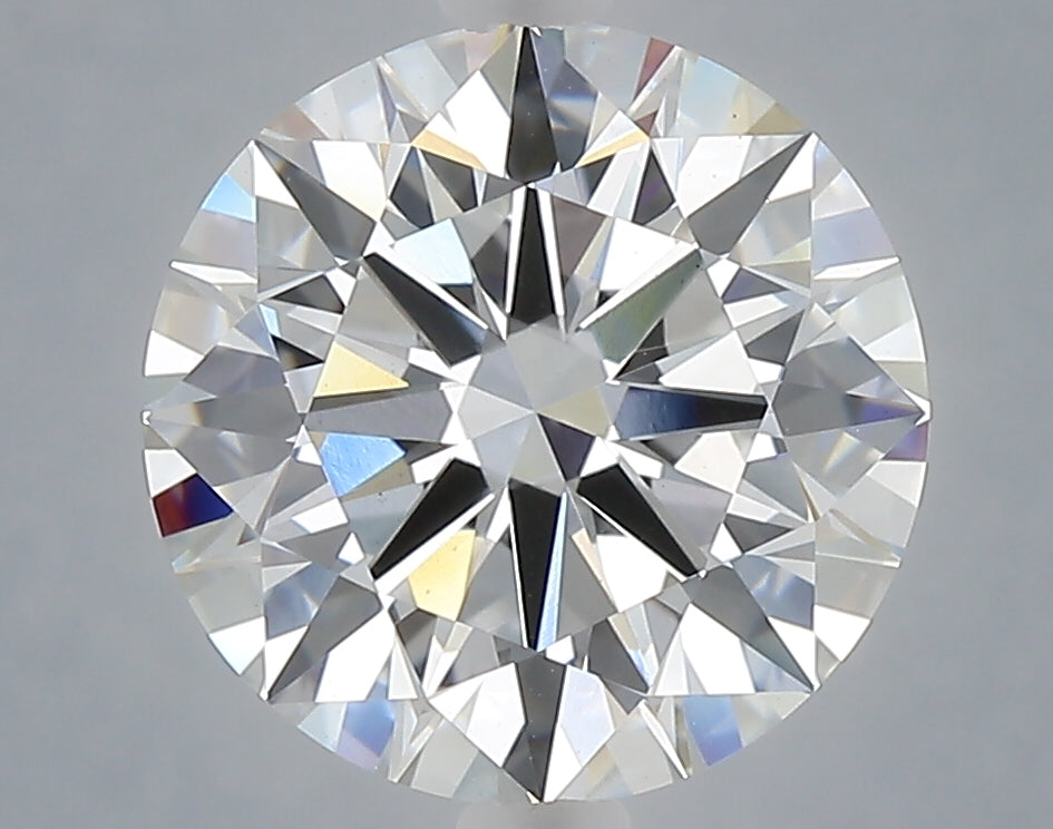 4.02 Carat Round Shaped, Ideal Cut, F Color, VS1 Clarity, IGI Certified Lab Grown Diamond