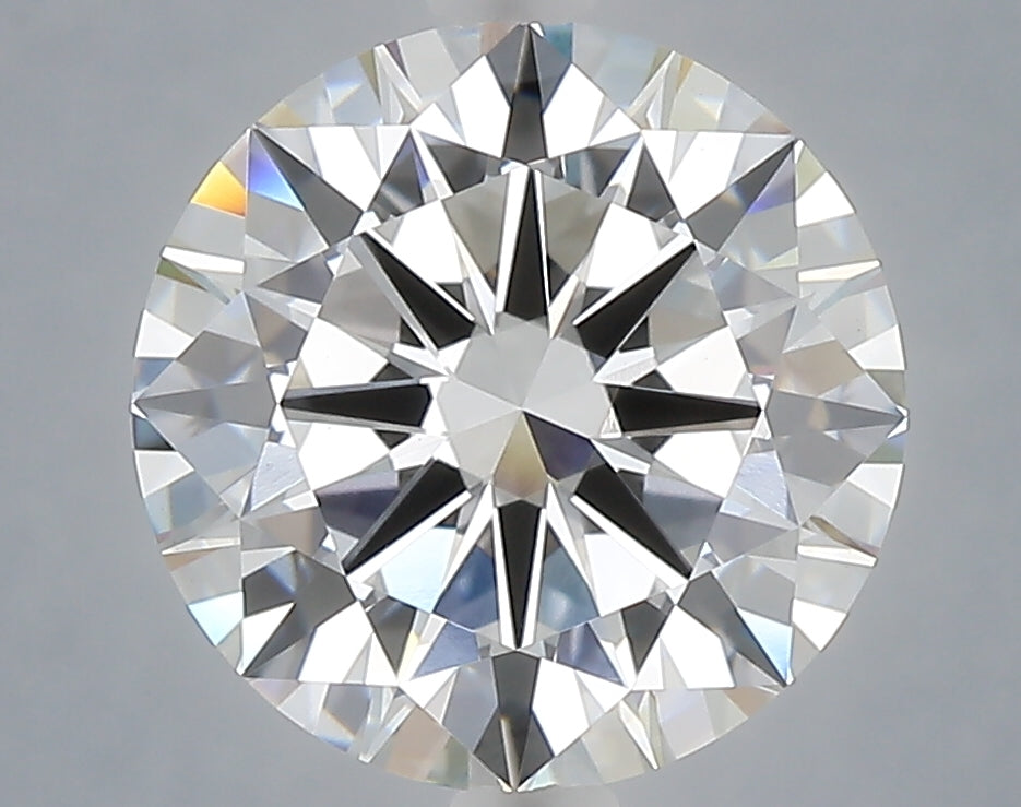 4.03 Carat Round Shaped, Excellent Cut, E Color, VVS2 Clarity, IGI Certified Lab Grown Diamond