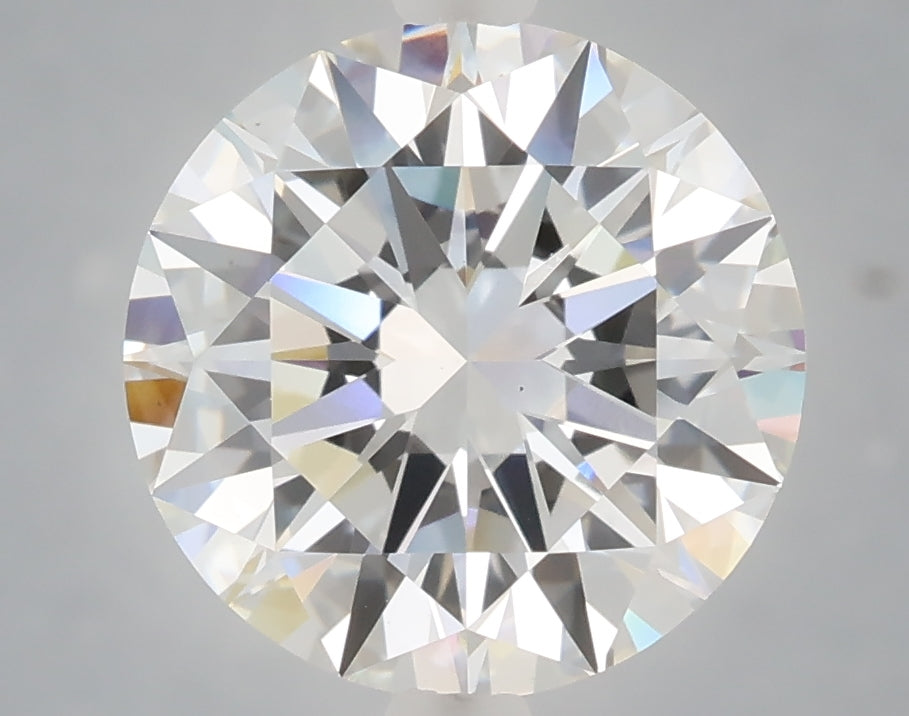4.06 Carat Round Shaped, Excellent Cut, E Color, VS1 Clarity, IGI Certified Lab Grown Diamond