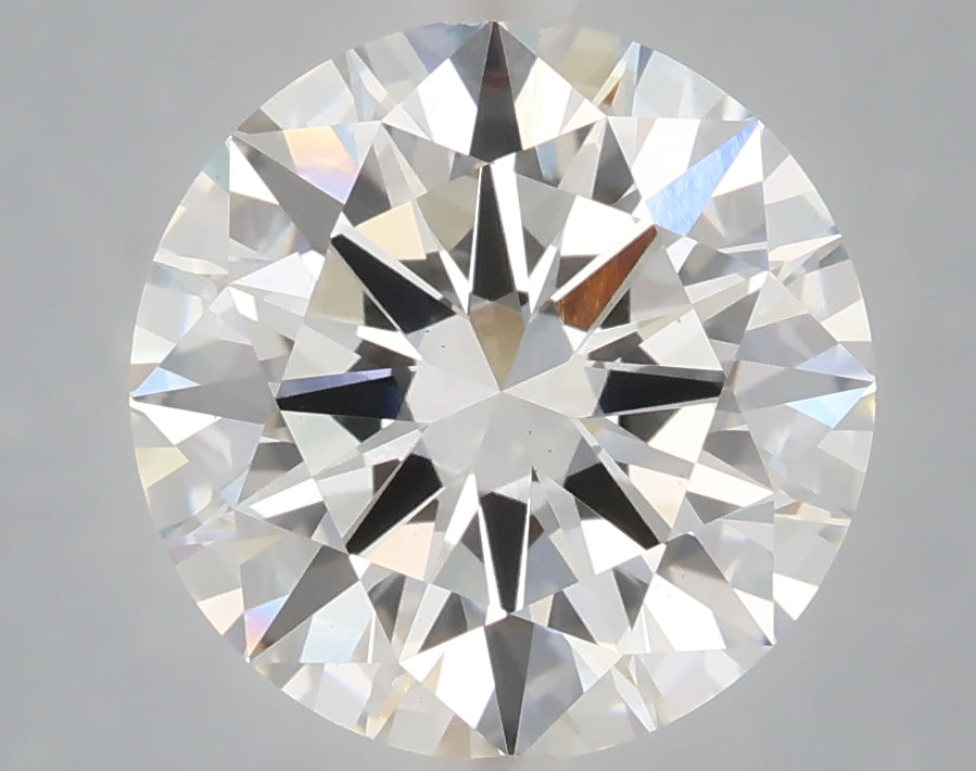 4.05 Carat Round Shaped, Excellent Cut, E Color, VS1 Clarity, IGI Certified Lab Grown Diamond