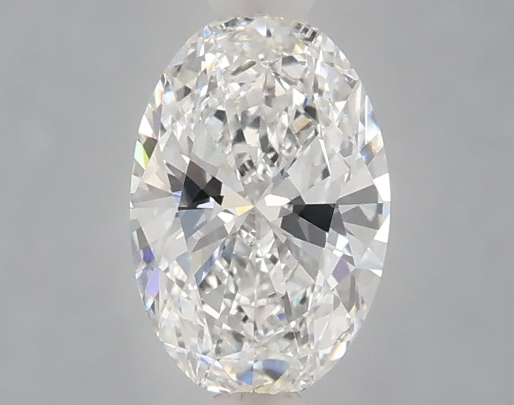 1.02 Carat Oval Shaped, Ideal Cut, D Color, VVS2 Clarity, IGI Certified Lab Grown Diamond