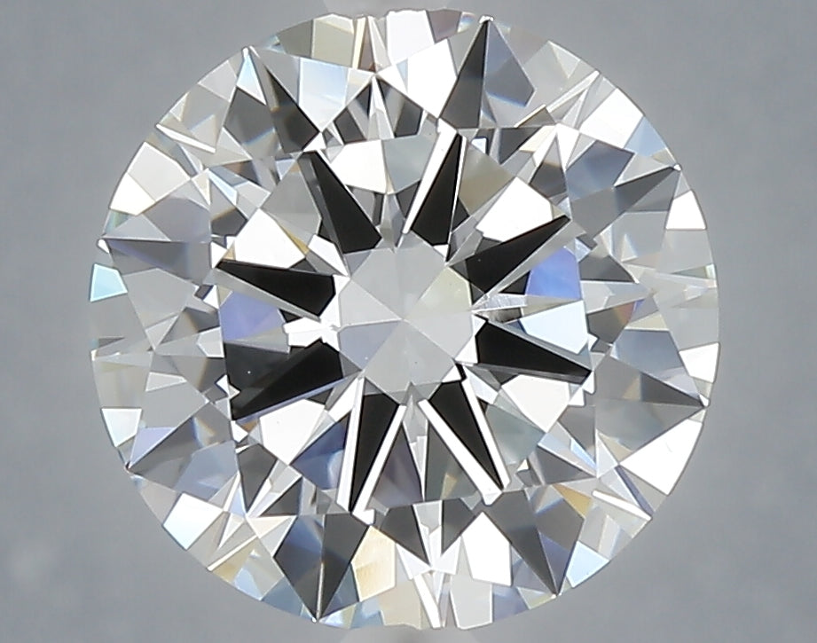 4.00 Carat Round Shaped, Excellent Cut, E Color, VS1 Clarity, IGI Certified Lab Grown Diamond